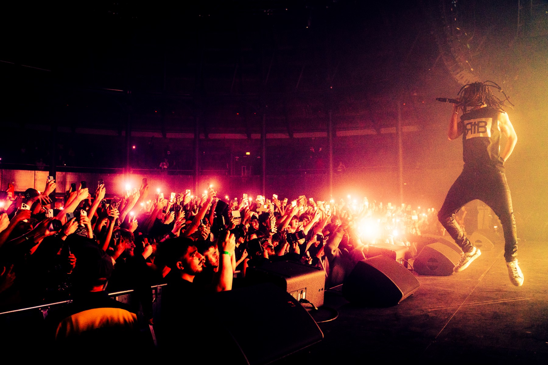 Gig with an artist and the crowd